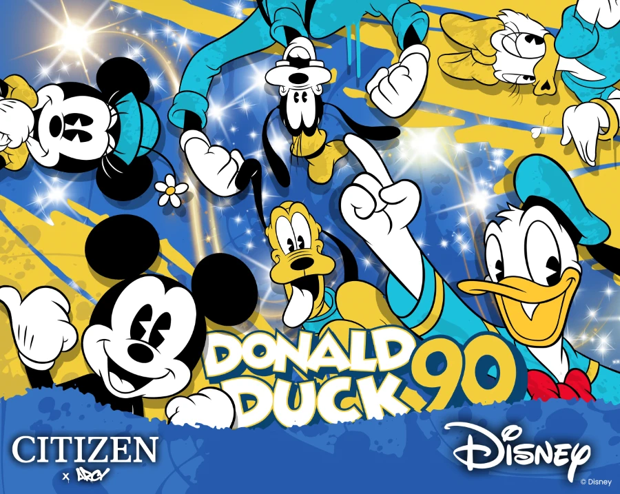 Disney | Citizen Donald Duck 90th Anniversary Print | CITIZEN